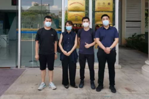 疫情无情，人有情——350vip8888新葡的京数码志愿支援厦门同安抗疫