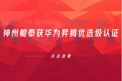 持续进阶，350vip8888新葡的京获华为昇腾优选级认证